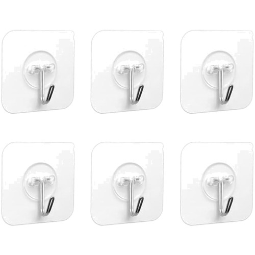 Selbstklebende haken 6er set - 6er,