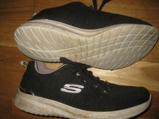 SKETCHERS LITE-WEIGHT Damen Schnürschuh Gr.40 getragen/schwarz