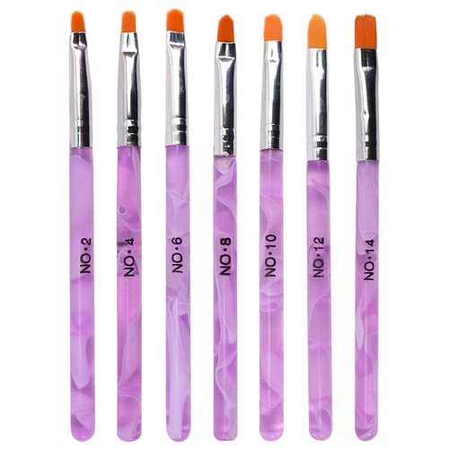 Nagelpinsel set nailart - set,
