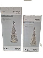 2 x SOMPEX LED-Tischleuchte Weihnachtsbaum Weihnachtsbeleuchtung