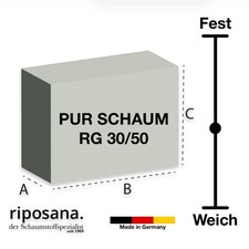 Schaumstoff Poly PUR 30/50