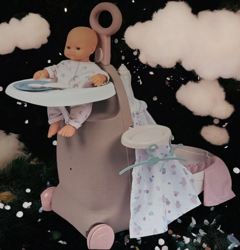 Smoby nurse puppen trolley - nurse,