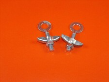 Oldtimer Vintage Retro Fahrrad Kettenspanner 2 Stück verzinkt NOS #2