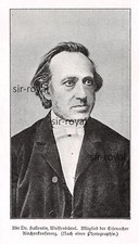 Abt Dr. Sallentin - Wolfenbüttel - 1911 - Historische Aufnahme ~7x12cm