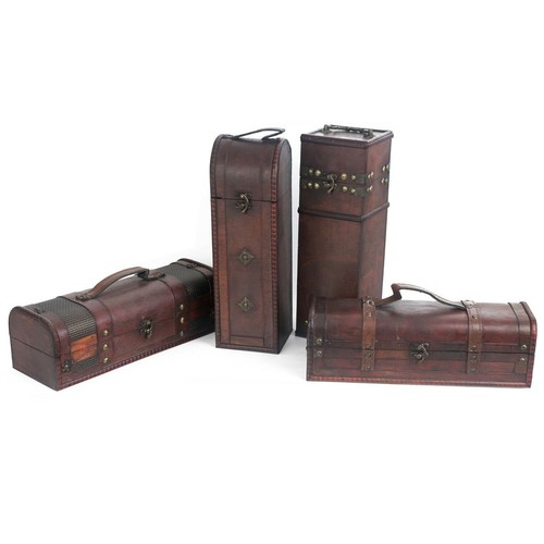 Hmf weinbox geschenkbox aus - weinbox,