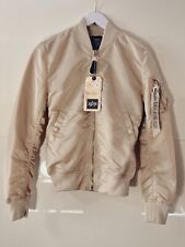 ALPHA INDUSTRIES Damen MA-1 VF LW Wmn Baby Jacke, Caramel SELTEN