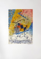 Christian-Ludwig ATTERSEE, Taumärchen WKV 174 aus 1994 - Radierung in Farbe