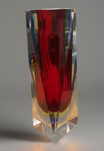 Murano glas block vase - vase, in