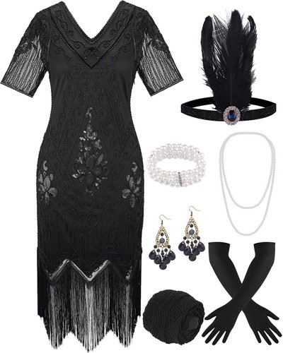 20er dresses flapper kleid - 20er,