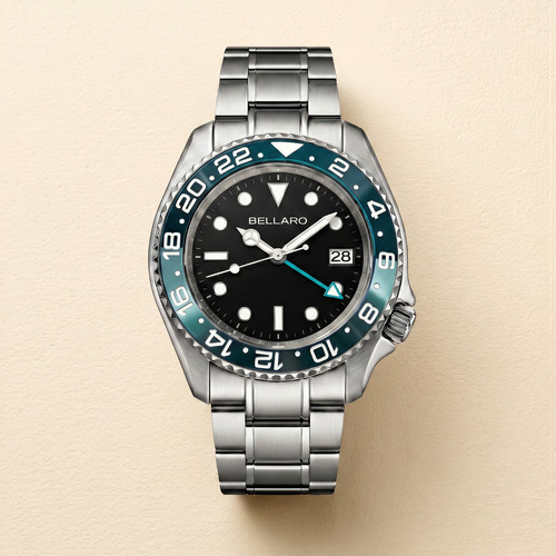 Bellaro gmt style uhr - gmt,