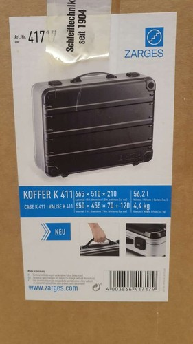 Zarges koffer 411 mit - koffer,