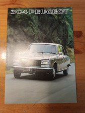 Original Prospekt Peugeot 304