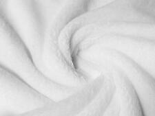 Bio-Baumwolle Frottee Stoff - Weiß