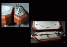 Unikat Plattenspieler - 12" Carbon Tonarm Thorens- Quarzgenau - Mahagoni  15kg