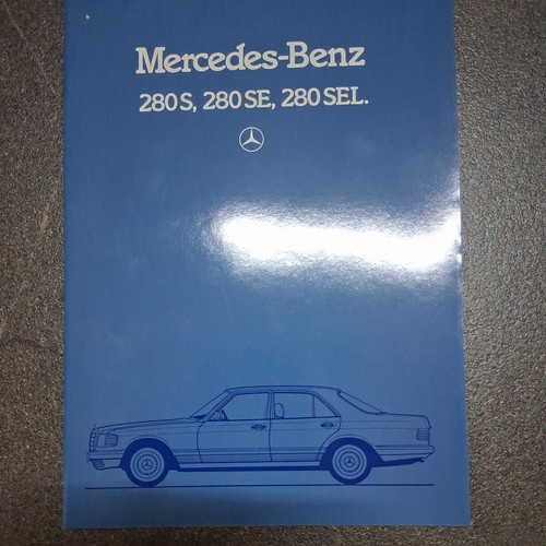 Mercedes benz prospekt 280s - prospekt,