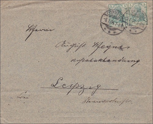 Germania brief mit - germania:,