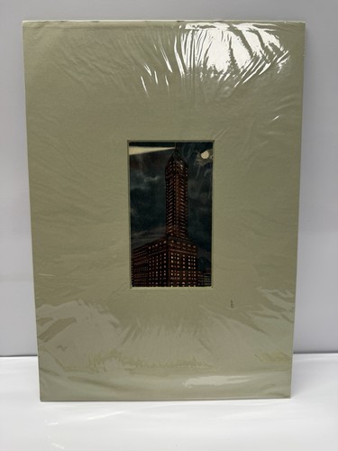 Kunstbild new york - york, hochhaus