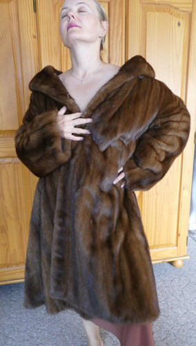 Echtpelz pelzjacke mantel - echtpelz,