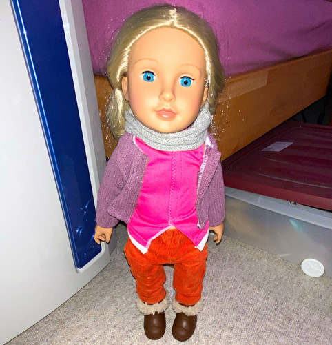 Spielpuppe mädchenpuppe blond - mädchenpuppe,