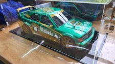 TAMIYA TT01-E 1/10 Mercedes 190E  Evo.II  Zakspeed Diebels Alt 58638 + Vitrine!