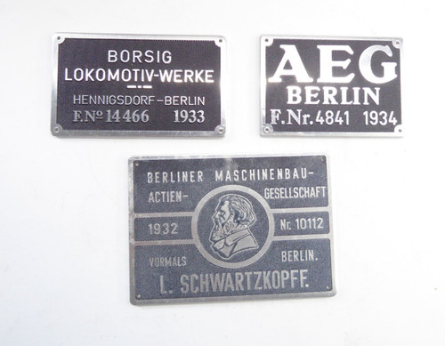Märklin firmenschilder aus - märklin,