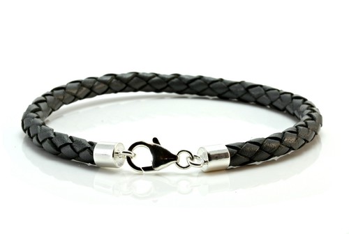 Herren leder armband mit - leder,