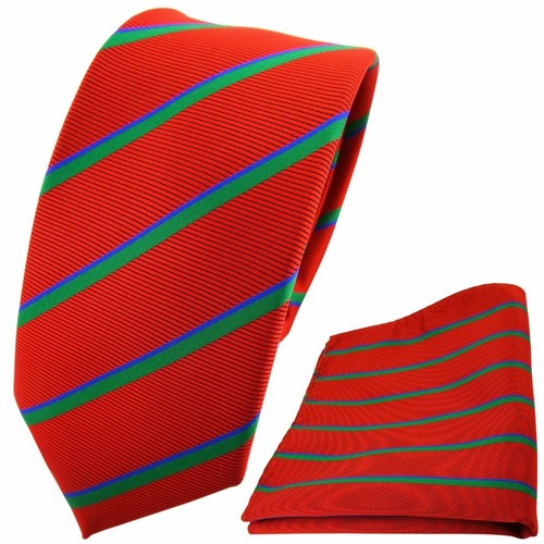 Schmale tigertie krawatte - tigertie,