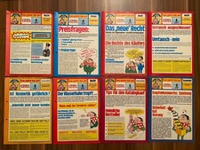 8 Broschüren 1970er DAS GEHT