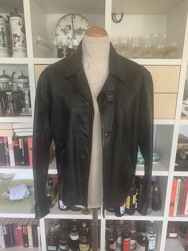 Belstaff lederjacke black - belstaff,