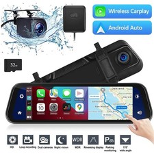 10" Dashcam Dual Lens Kamera