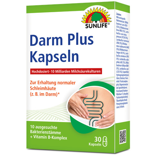 Sunlife darm plus - sunlife®, kapseln