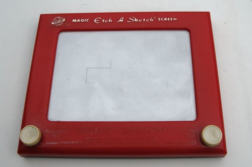 Vintage ohio art etch sketch - vintage,