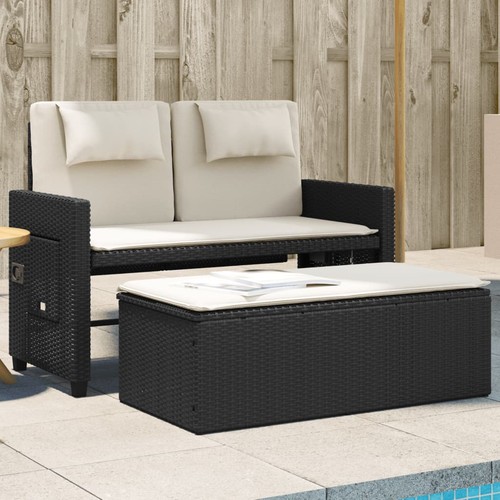 Gartenbank verstellbar mit - verstellbar,
