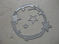 Sterne Kreis Weihnachten - Stanzschablonen Stanzen