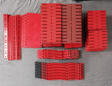 Fischertechnik Bauspielbahn Grundplatte Statikplatte Platten 147 Stück  6,72 Kg