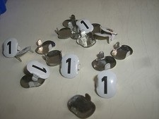 1x  Schuco Startnummer 1 für