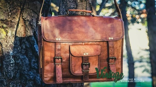 Laptoptasche vintage leder - laptoptasche,