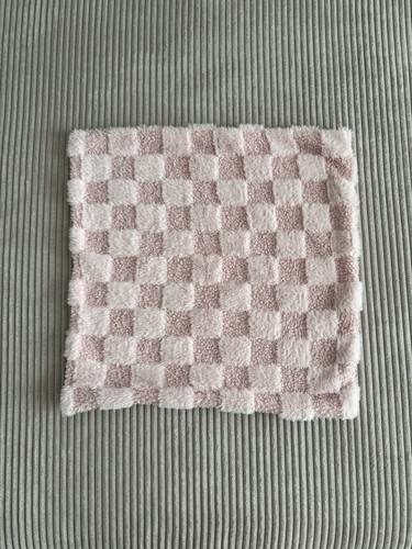 Pink kariertes kissenbezug - pink,