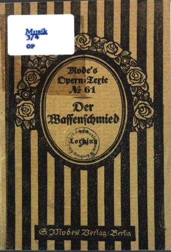 Der waffenschmied komische - der, waffenschmied: