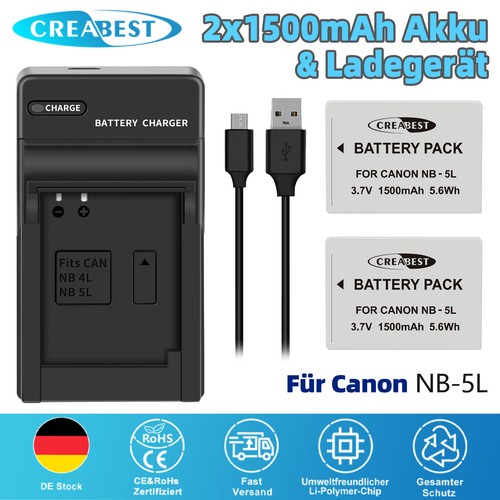 Akku für canon - canon, nb5l