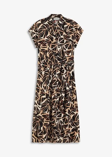 Midikleid leinen optik gr - midikleid, leinen-optik