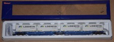 Roco 66599, Doppeltragwagen "Logwin"