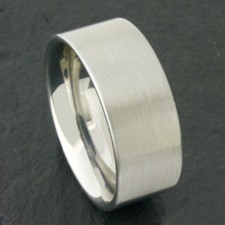 Edelstahl Ring Bandring