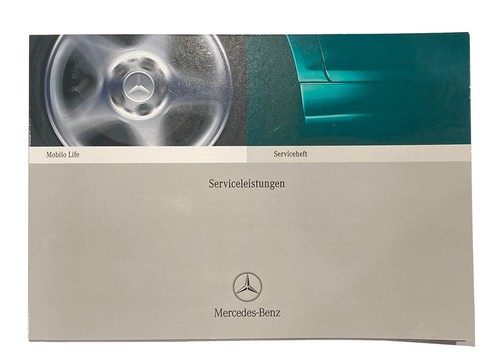 Mercedes serviceheft für kl - mercedes, a-kl