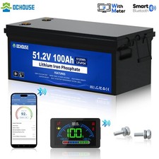 5KW 48V 100Ah Bluetooth LiFePO4 Akku Golf Cart Batterie für Golf Cart BMS Zyklen