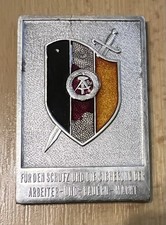 DDR - Abzeichen - Mfs Plakette