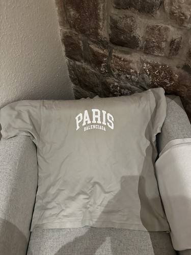 Balenciaga paris logo shirt - balenciaga,