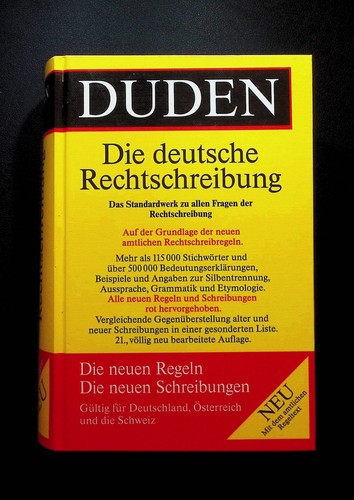 Duden die deutsche - -,