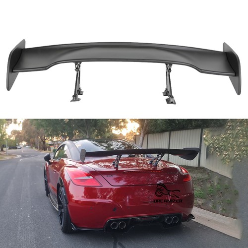 Matte schwarz heckspoiler - matte, gt