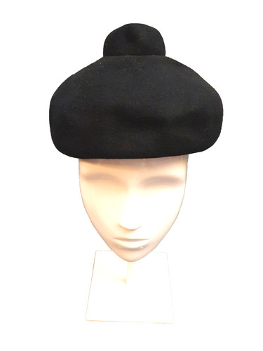 True vintage damenhut - true, schwarz